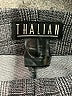 Thalian Plaid Gray Dress Pants Size L - photo 7