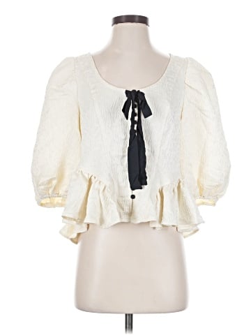 Free People 3/4 Sleeve Blouse (view 1)