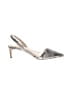 Banana Republic Silver Heels Size 6 - photo 1