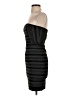 BCBGMAXAZRIA Stripes Black Cocktail Dress Size XXS - photo 5