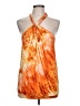 Ashley Stewart 100% Rayon Orange Tank Top Size 12 Plus - photo 1