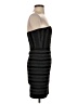 BCBGMAXAZRIA Stripes Black Cocktail Dress Size XXS - photo 4