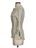 Carve Designs Stripes Ivory 3/4 Sleeve Blouse Size S - photo 5