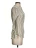 Carve Designs Stripes Ivory 3/4 Sleeve Blouse Size S - photo 4