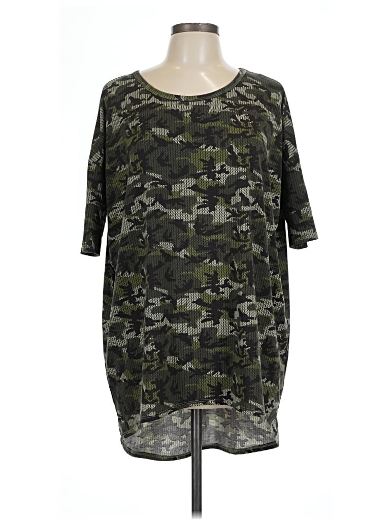Pre-owned Lularoe Kimono In Green