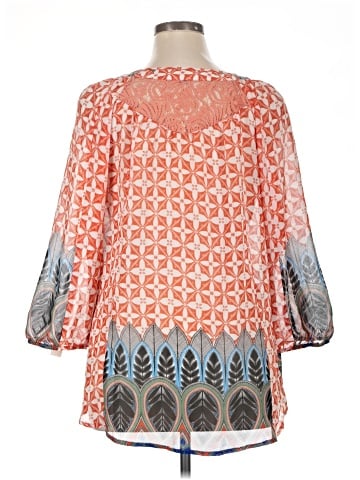 Olive Hill 3/4 Sleeve Blouse (view 2)