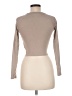 Bershka Tan Long Sleeve Top Size M - photo 2