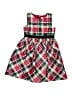 Gymboree 100% Polyester Plaid Red Dress Size 5T - photo 1