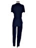 Loveappella Solid Blue Jumpsuit Size S - photo 2