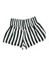 Akira 100% Cotton Stripes Silver Shorts Size S - photo 2