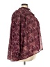 Knox Rose 100% Polyester Paisley Burgundy 3/4 Sleeve Blouse Size XXL - photo 4