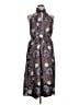 DR2 100% Polyester Paisley Gray Casual Dress Size XL - photo 1