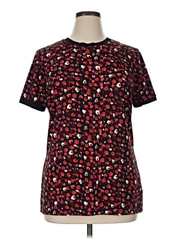 Lauren by Ralph Lauren Short Sleeve Blouse (view 1)