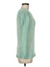 Maison Scotch Tweed Green Pullover Sweater Size Med (2) - photo 4