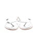J.Crew Factory Store Silver Flip Flops Size 7 - photo 2