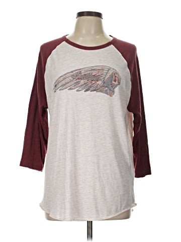Faded Glory 3/4 Sleeve T-Shirt (view 1)
