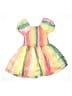 Peek... 100% Polyester Tie-dye Pink Dress Size 6 - 7 - photo 2