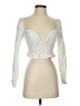 Princess Polly Ivory Long Sleeve Top Size 4 - photo 1