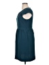 J.Crew 100% Polyester Solid Teal Casual Dress Size 14 - photo 5