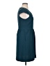 J.Crew 100% Polyester Solid Teal Casual Dress Size 14 - photo 4
