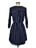 Monteau Stripes Blue Casual Dress Size M - photo 2