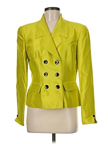 Dana Buchman Silk Blazer (view 1)