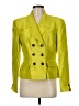 Dana Buchman 100% Silk Yellow Silk Blazer Size 8 - photo 1