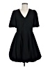 Shoshanna Solid Black Cocktail Dress Size 6 - photo 1