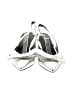 BCBGeneration Metallic Silver Heels Size 7 1/2 - photo 2