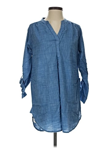 Seafolly 3/4 Sleeve Button-Down Shirt (view 1)