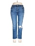 RE/DONE Hearts Blue Jeans Size 31 waist - photo 1