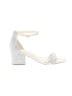 Betsey Johnson Silver Sandals Size 7 - photo 1