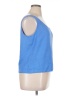 St. John Blue Tank Top Size XL - photo 4
