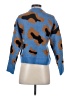 THML Animal Print Blue Pullover Sweater Size XS - photo 2