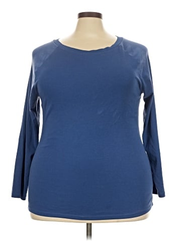 Lauren by Ralph Lauren 3/4 Sleeve T-Shirt (view 1)
