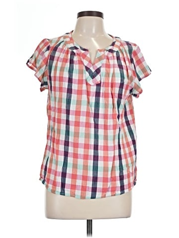 St. John's Bay Short Sleeve Blouse (view 1)