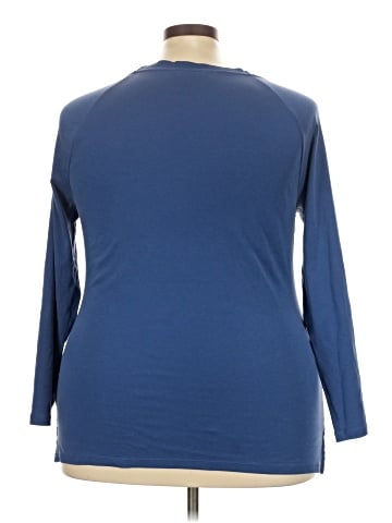 Lauren by Ralph Lauren 3/4 Sleeve T-Shirt (view 2)
