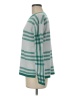 Lands' End 100% Cotton Plaid Green Pullover Sweater Size M - photo 5