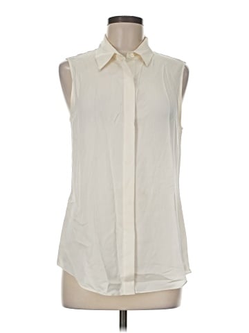 Theory Sleeveless Silk Top (view 1)