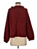 Alya 100% Polyester Burgundy Turtleneck Sweater Size S - photo 1
