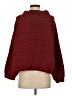 Alya 100% Polyester Burgundy Turtleneck Sweater Size S - photo 2