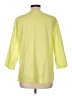 Classic Elements Green 3/4 Sleeve Button-Down Shirt Size L (estimated) - photo 2
