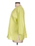 Classic Elements Green 3/4 Sleeve Button-Down Shirt Size L (estimated) - photo 5