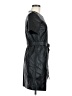 MNG 100% Polyester Black Casual Dress Size 6 - photo 4