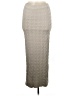 Bershka Chevron-herringbone Gray Formal Skirt Size M - photo 1