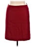 Talbots Solid Burgundy Wool Skirt Size 14 - photo 1