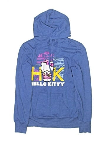 Hello Kitty Pullover Hoodie (view 1)