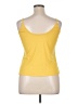Gloria Lance 100% Polyester Yellow Tank Top Size XL - photo 2