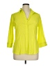 Como Yellow 3/4 Sleeve Blouse Size XL - photo 1