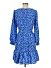 Eliza J 100% Polyester Blue Casual Dress Size 6 - photo 2